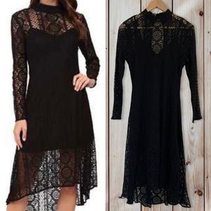Adelyn Rae | Black Lace Dress